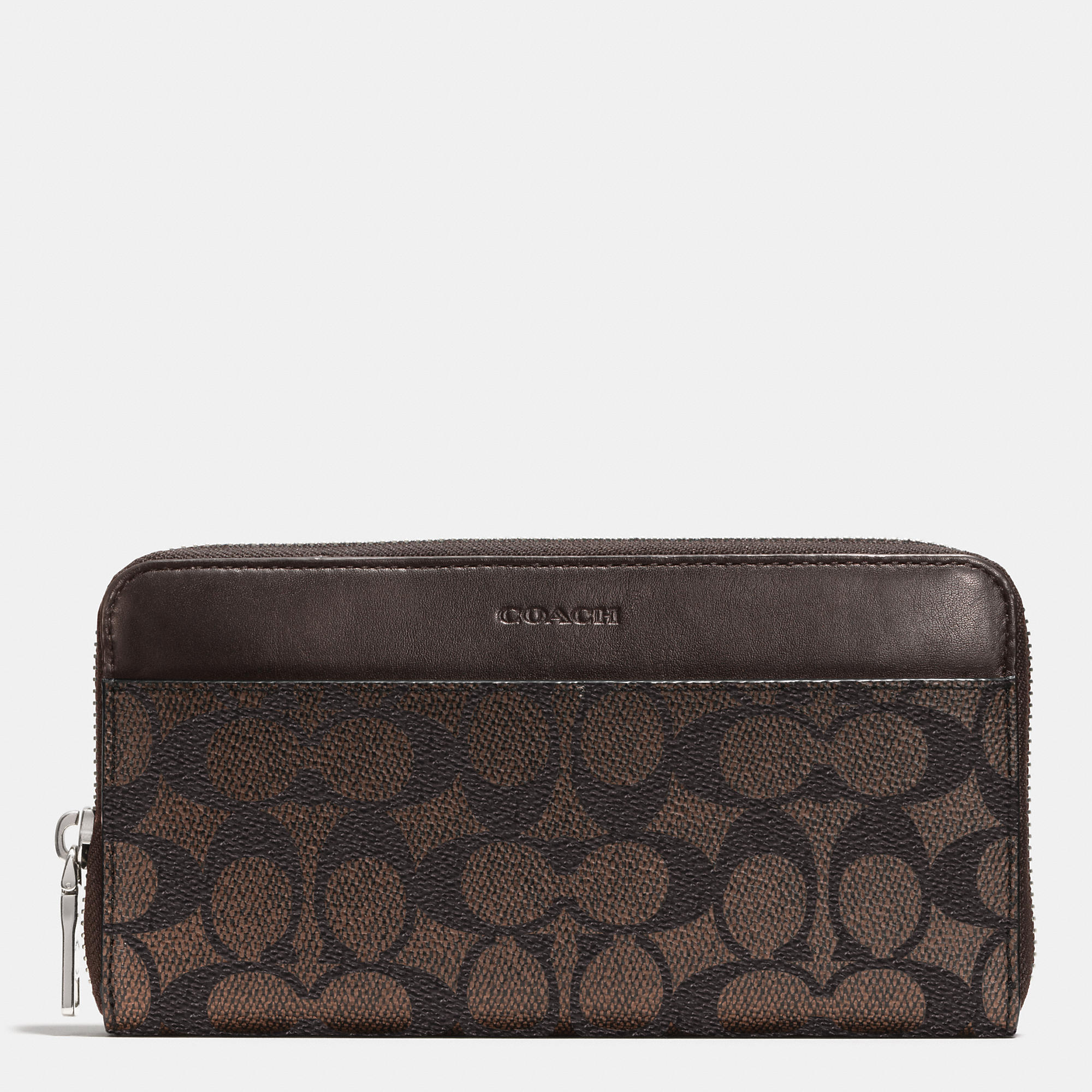 Worldwide Hot Sale Coach Accordion Wallet In Signature Canvas | Coach Outlet Canada - Click Image to Close
